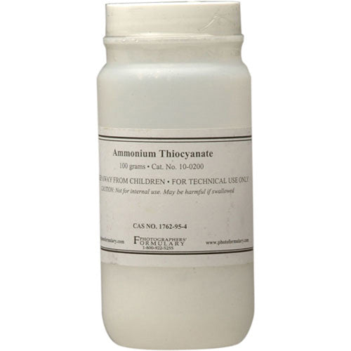 Photographers' Formulary Ammonium Thiocyanate - 100 Grams