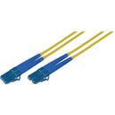 Camplex Duplex LC to Duplex LC Singlemode Fiber Optic Patch Cable (Yellow, 16.4')