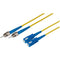 Camplex Duplex ST to Duplex SC Singlemode Fiber Optic Patch Cable (Yellow, 3.28')