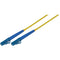 Camplex Simplex LC to LC Singlemode Fiber Optic Patch Cable (246.1', Yellow)
