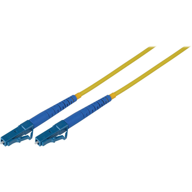 Camplex Simplex LC to LC Singlemode Fiber Optic Patch Cable (246.1', Yellow)