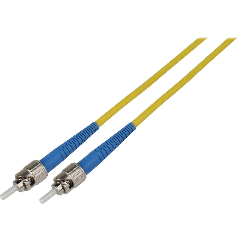 Camplex Simplex ST to ST Singlemode Fiber Optic Patch Cable (3.3', Yellow)