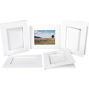 Archival Methods Pre-Cut Exhibition Mats 100% Cotton Board (16 x 20" for 11 x 17" Prints, 5 Mats)