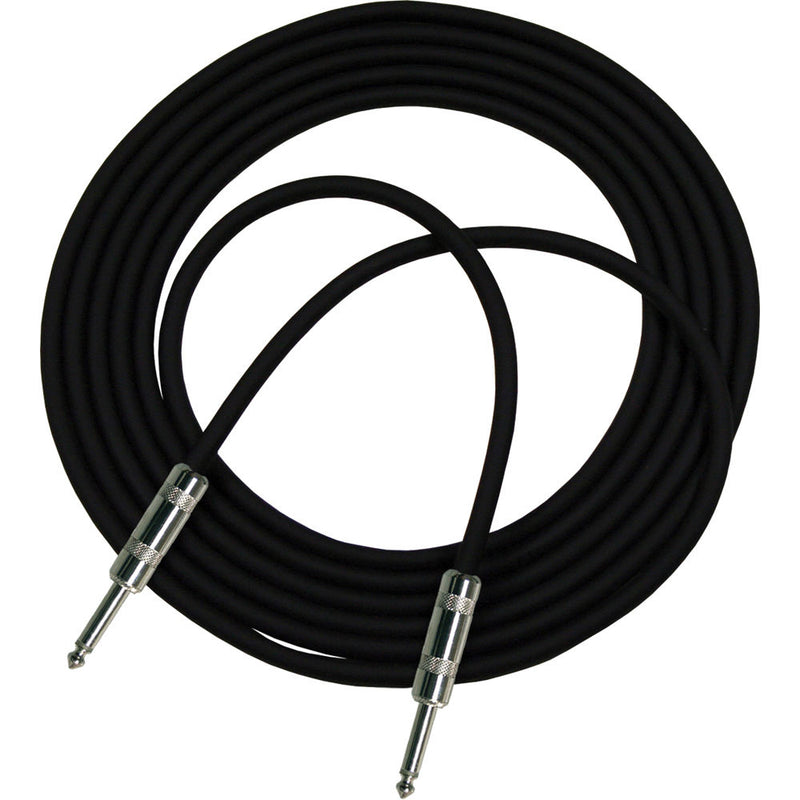 RapcoHorizon G1 Instrument Cable 1/4 to 1/4" TS (20', Black)
