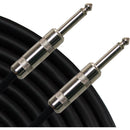 RapcoHorizon G1 Instrument Cable 1/4 to 1/4" TS (20', Black)