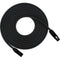 RapcoHorizon HOGMPRO-25 - Studio Series Gold PRO XLR Female to XLR Male Microphone Cable (25', Black)