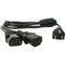 StarTech IBM Power Y Computer Cord NEMA 5-15P to 2x C13 (6')