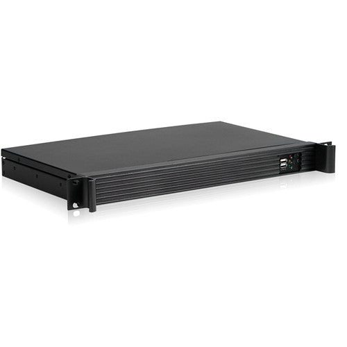 iStarUSA D-118V2-ITX 1U Compact Rackmount mini-ITX Chassis (Black)