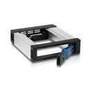 iStarUSA 5.25" to 1 x 3.5" Trayless SATA/SAS Hot-Swap Cage Blue
