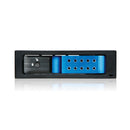 iStarUSA 5.25" to 1 x 3.5" Trayless SATA/SAS Hot-Swap Cage Blue