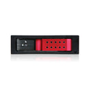 iStarUSA 5.25" to 1 x 3.5" Trayless SATA/SAS Hot-Swap Cage Red