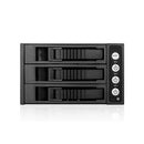 iStarUSA 5.25 to 3.5" SAS/SATA 6.0 Gb/s Hot-Swap Cage (Black)