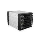iStarUSA BPU-340SATA 3 x 5.25" to 4 x 3.5" Bay SAS/SATA 6.0 Gb/s Hot-Swap Cage (Lockable)