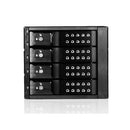iStarUSA BPN-DE340SS SAS/SATA 6.0 Gb/s Tray-Less Hot-Swap Cage (Black)