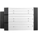 iStarUSA BPU-340SATA 3 x 5.25" to 4 x 3.5" Bay SAS/SATA 6.0 Gb/s Hot-Swap Cage (Silver)