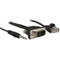 Comprehensive Pro AV/IT Series Micro VGA Male to Male with Audio and LAN Cable (Black, 10')