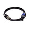 PSC speakON to 4-Pin XLR Male DC Power Cable (5')