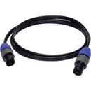 PSC Neutrik Speakon NL2 Female to NL2 Female Cable (5')