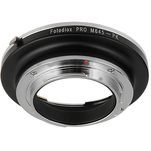 FotodioX Pro Lens Mount Adapter for Mamiya 645 Lens to Pentax K Mount Camera