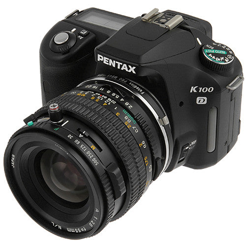 FotodioX Pro Lens Mount Adapter for Mamiya 645 Lens to Pentax K Mount Camera