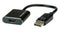 ROLINE 12.03.3164 Inter Series Adapter Cable Assembly, DisplayPort Plug to HDMI Receptacle, 5.9 ", 150 mm, Black