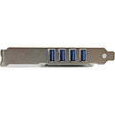 StarTech 4-Port SuperSpeed USB 3.0 PCIe Card with SATA Power Connector & UASP