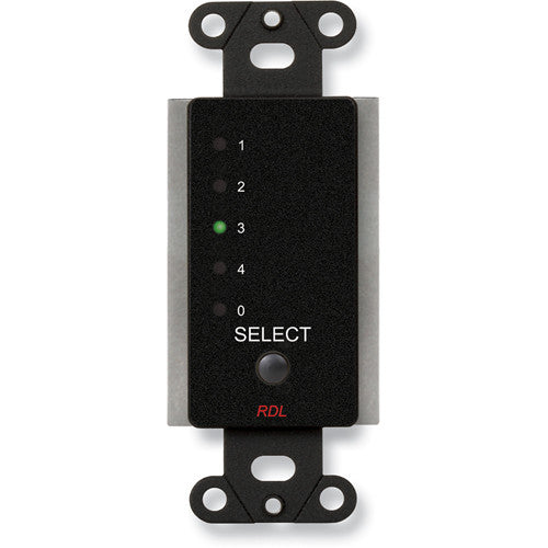 RDL DB-RCS4 Remote 4-Channel Selector for RU-SX4A (Black)