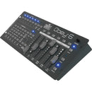 CHAUVET DJ SlimPAR 64 RGBA ILS LED PAR Wash Light Kit with Controller, Bag, and DMX Cables
