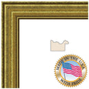 ART TO FRAMES 4159 Gold Foil on Pine Photo Frame (12 x 14", Regular Glass)