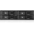 iStarUSA 5.25" to 4 x 2.5" SATA 6 Gb/s Trayless Hot-Swap Cage (Black)