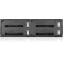 iStarUSA 5.25" to 4 x 2.5" SATA 6 Gb/s Trayless Hot-Swap Cage (Black)