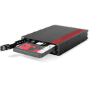 iStarUSA 3.5" to 2 x 2.5" SATA I/II/III 6 Gb/s Hot-Swap Drive Cage (Black)
