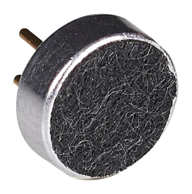 MULTICOMP PRO MCABM-721-RC Microphone, Omnidirectional, -38 dB, 50 Hz to 16 kHz, 2.2 kohm, 500 UA, 10 V