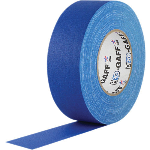 Visual Departures Gaffer Tape - 2" x 55 Yards (Electric Blue)