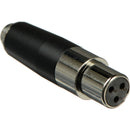 Samson Switchcraft 2.5mm to TA3F Cable Adapter for SE10 / SE50 Mic (Black)