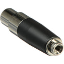 Samson Switchcraft 2.5mm to TA3F Cable Adapter for SE10 / SE50 Mic (Black)