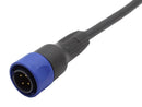 BULGIN LIMITED PXP4000/002/03P. CIRCULAR CABLE, 3P PLUG-FREE END, 6.6FT