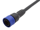 BULGIN LIMITED PXP4000/001/08P. CIRCULAR CABLE, 8P PLUG-FREE END, 3.3FT