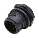 BULGIN LIMITED PXP4012/08P. CIRCULAR CONNECTOR, PLUG, 8POS, CRIMP