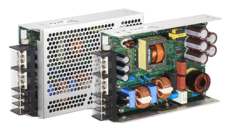 COSEL AEA600F-24-N AC/DC Enclosed Power Supply (PSU), With Cover, ITE & Medical, 1 Outputs, 420 W, 24 V, 17.5 A