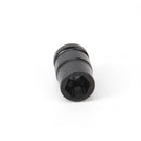 MULTICOMP PRO MP12-CRMO15 Socket, Hex, 15 mm x 38 mm, 1/2" Drive Size, Chromium Molybdenum Steel, DIN3121, Auto Repair