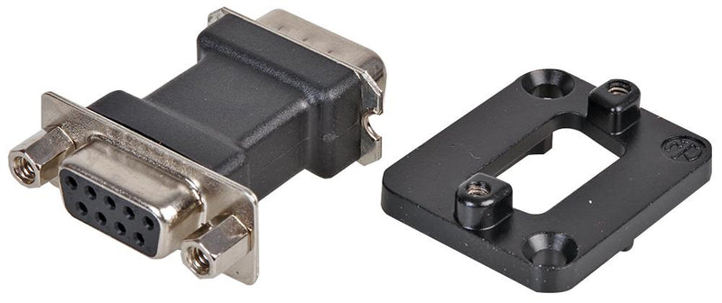 NEUTRIK NADB9MF-B D Sub Connector Adapter, Feedthrough, Standard D Sub, Plug, 9 Ways, Standard D Sub, Receptacle GTIN UPC EAN: 7613187008283