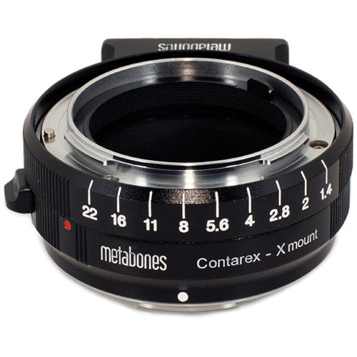 Metabones Contarex Mount Lens to Fujifilm X-Mount Camera Lens Mount Adapter (Black Matte)