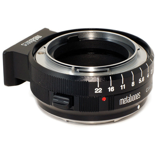 Metabones Contarex Mount Lens to Fujifilm X-Mount Camera Lens Mount Adapter (Black Matte)