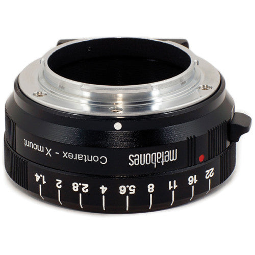 Metabones Contarex Mount Lens to Fujifilm X-Mount Camera Lens Mount Adapter (Black Matte)