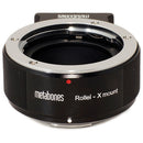 Metabones Rollie QBM Mount Lens to Fujifilm X-Mount Camera Lens Mount Adapter (Black Matte)