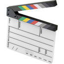 Elvid 9-Section Acrylic Production Slate with Dry-Erase Marker Kit