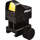 Millett M-Pulse Reflex Sight with 5 MOA Red Dot and Picatinny Riser (Clamshell)
