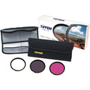 Tiffen Deluxe 3 Video Intro Filter Kit (72mm)