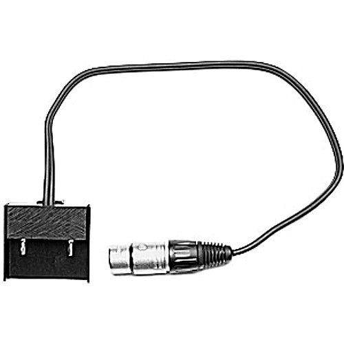 Frezzi 9442 18" 4-pin XLR (F) to Snap-On Brick Battery Adapter Cable
